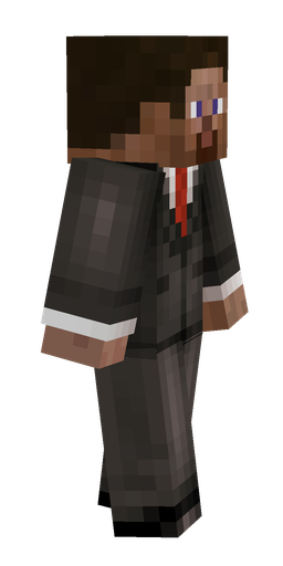 Black skin: body, right side render