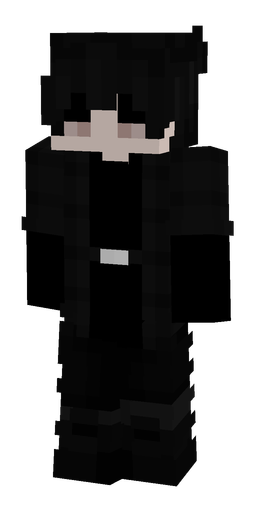 Black skin: body, front render