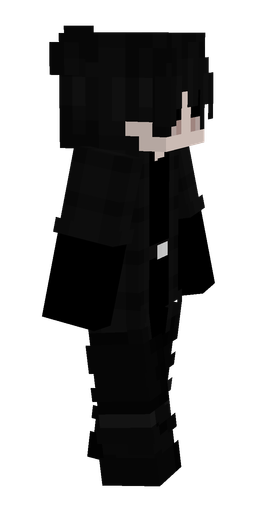 Black skin: body, right side render