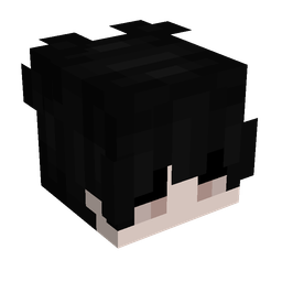 Black skin: head render