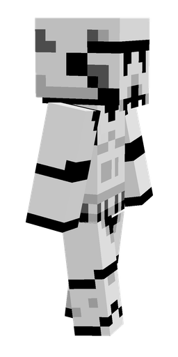 Black skin: body, right side render