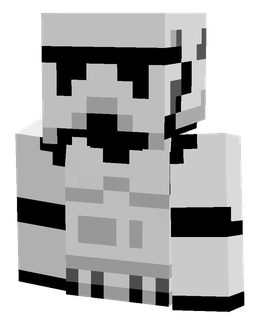 Black skin: bust render