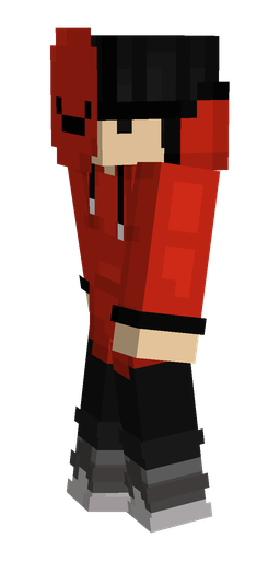 Black skin: body, left side render