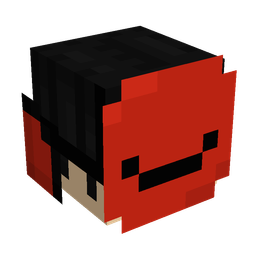 Black skin: head render