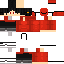 Black skin: raw texture render