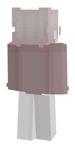 Pink skin: body, back render