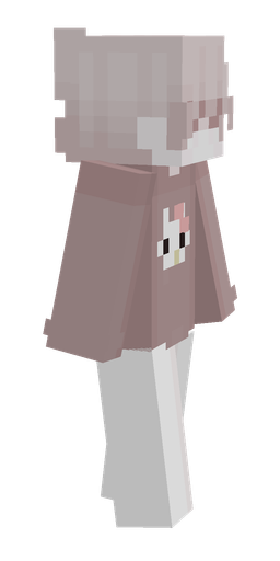 Pink skin: body, right side render