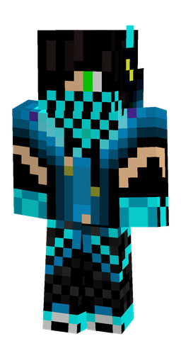 Black skin: body, front render