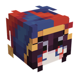 Blue skin: head render