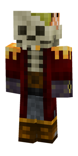 Black skin: body, front render