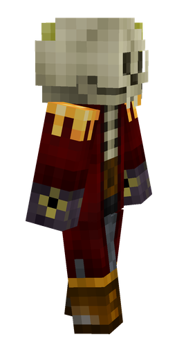 Black skin: body, right side render