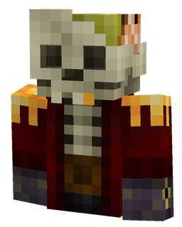 Black skin: bust render
