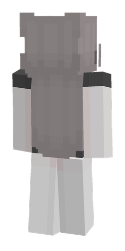 Gray skin: body, back render