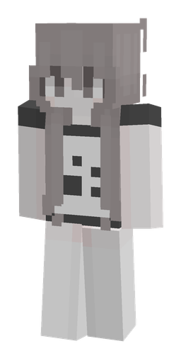 Gray skin: body, front render