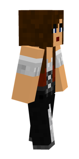 Black skin: body, right side render