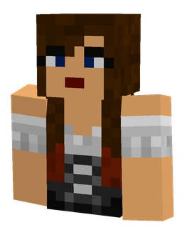 Black skin: bust render