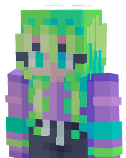 Blue skin: bust render