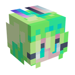 Blue skin: head render