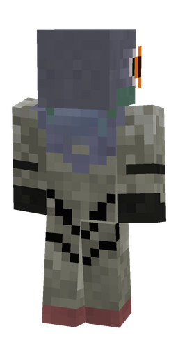 Classic skin: body, back render