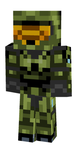Black skin: body, front render