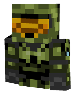 Black skin: bust render