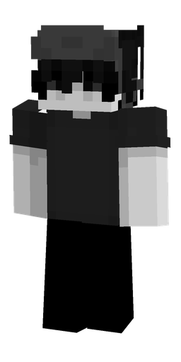 Black skin: body, front render