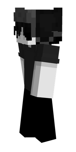 Black skin: body, left side render