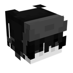 Black skin: head render