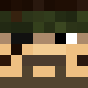 Black skin: face render