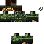 Black skin: raw texture render