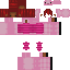 Pink skin: raw texture render