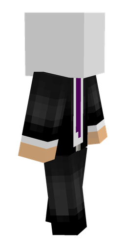 Black skin: body, right side render
