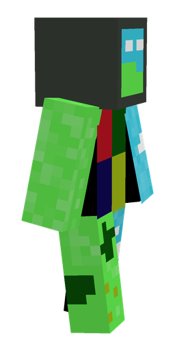 Black skin: body, right side render