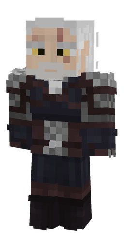 Black skin: body, front render