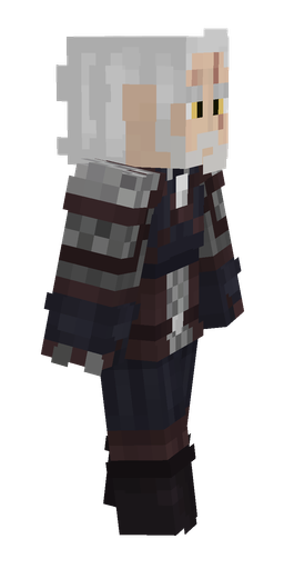 Black skin: body, right side render