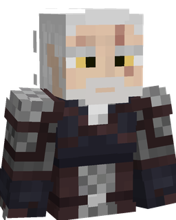 Black skin: bust render
