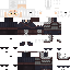 Black skin: raw texture render