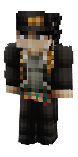 Black skin: body, front render