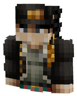 Black skin: bust render