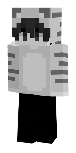 Black skin: body, front render
