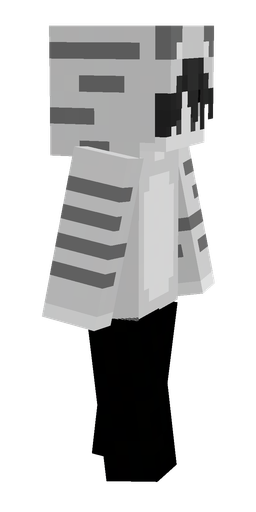 Black skin: body, right side render