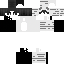 Black skin: raw texture render