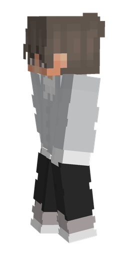 Black skin: body, left side render