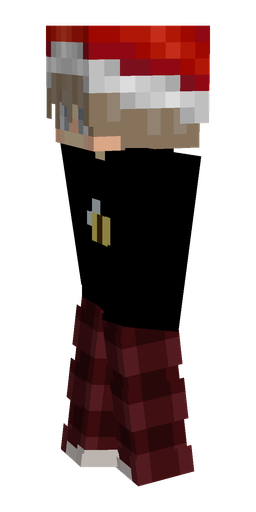 Black skin: body, left side render