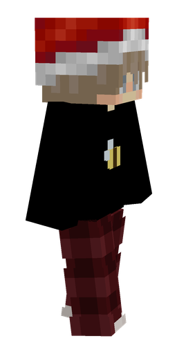 Black skin: body, right side render
