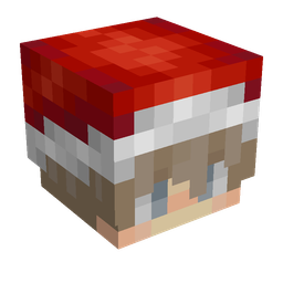 Black skin: head render