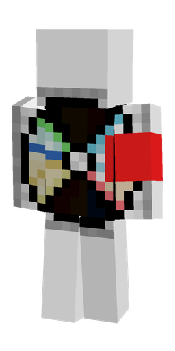 Black skin: body, front render