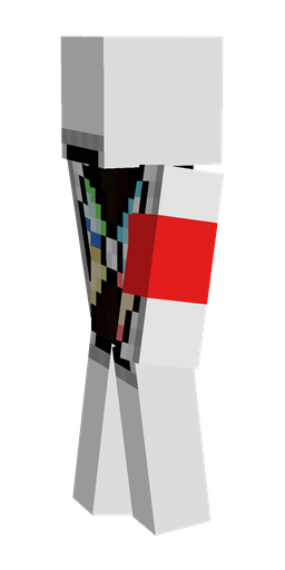 Black skin: body, left side render