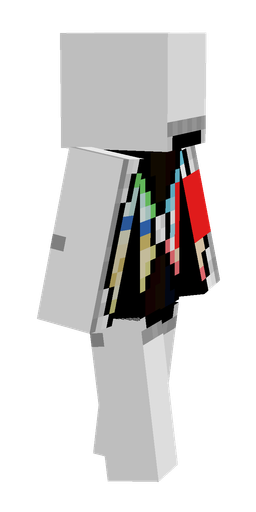 Black skin: body, right side render