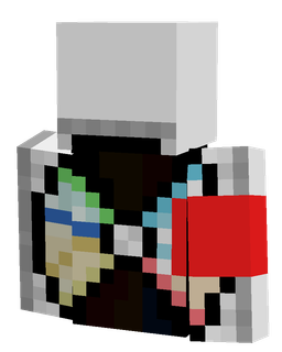 Black skin: bust render